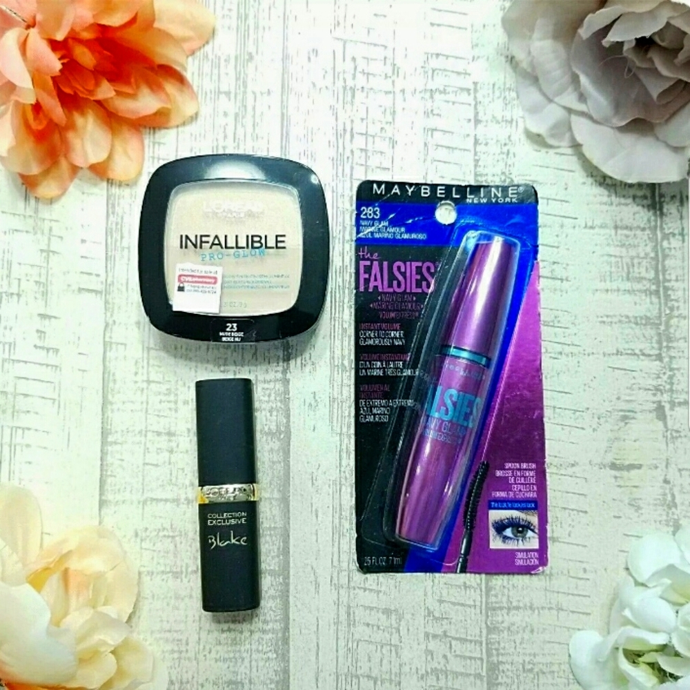 3 Pack Loreal Maybelline 711 Blake Lipstick 282 Ma